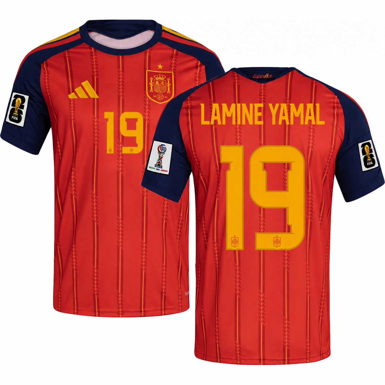 Spain Yamal WC26 Home Jersey - Player Version