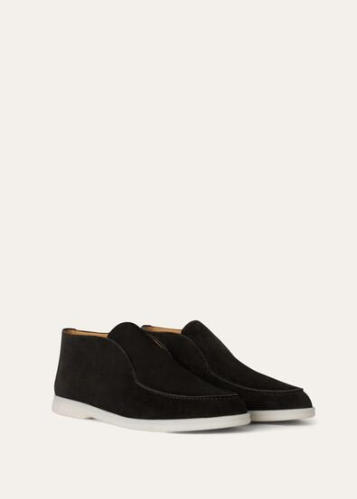 Loro Piana Open Walk Boot - Black