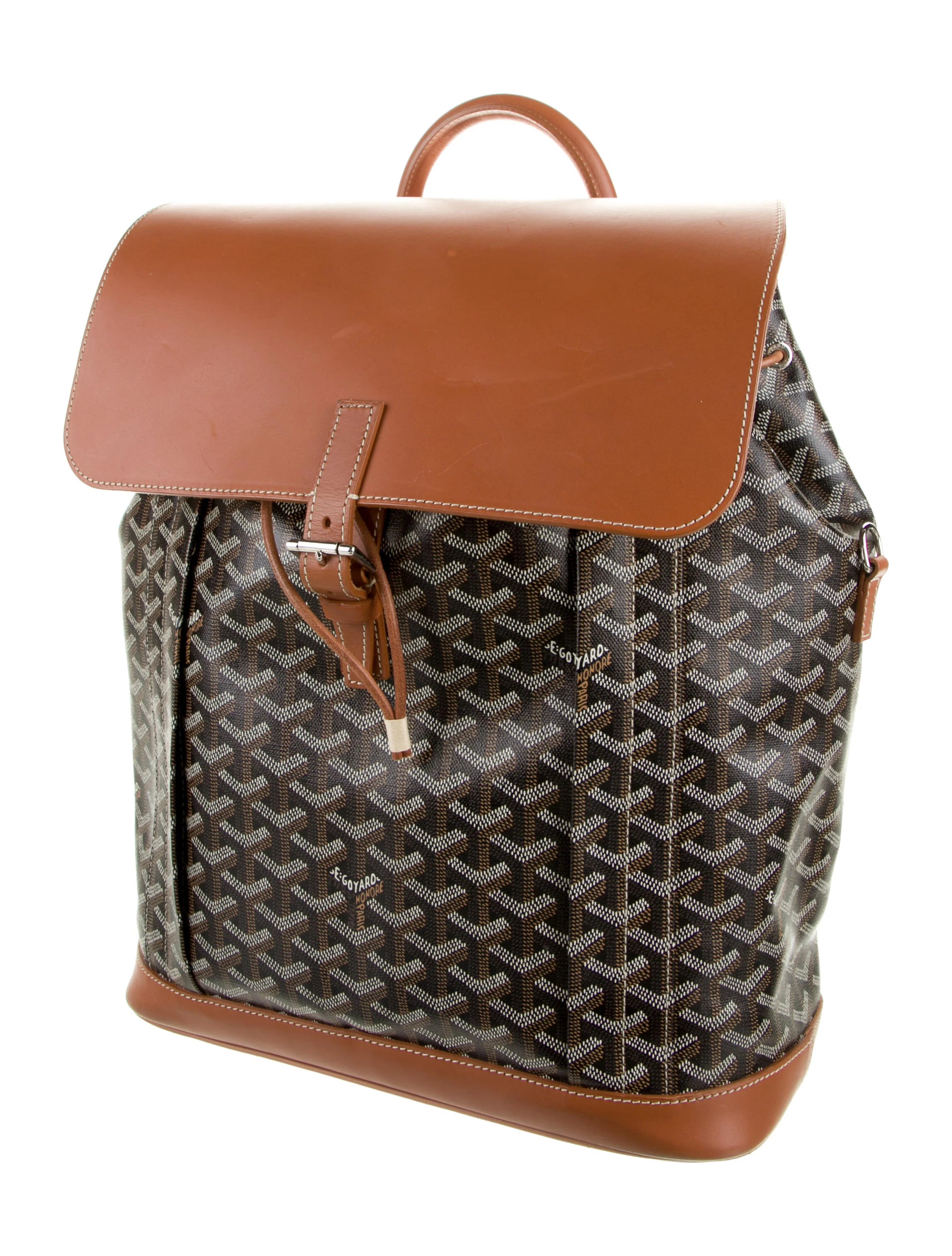 Goyard Alpin Backpack - “Black/Tan”