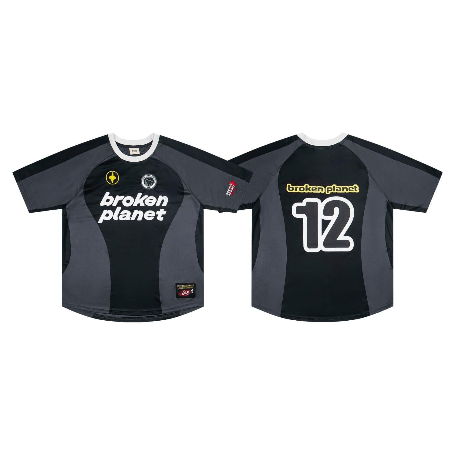 Broken Planet Jersey - "Black/Grey”