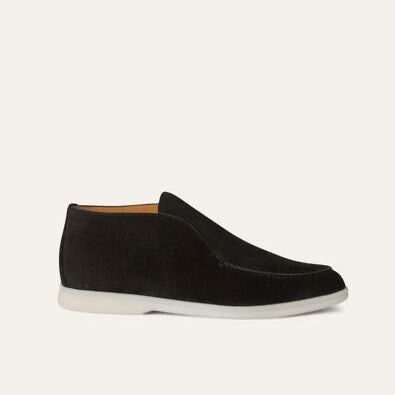 Loro Piana Open Walk Boot - Black