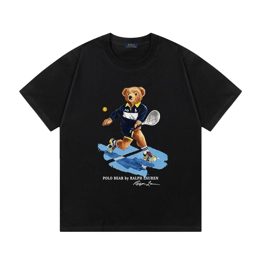 Polo Ralph Lauren Bear T-Shirt - Black