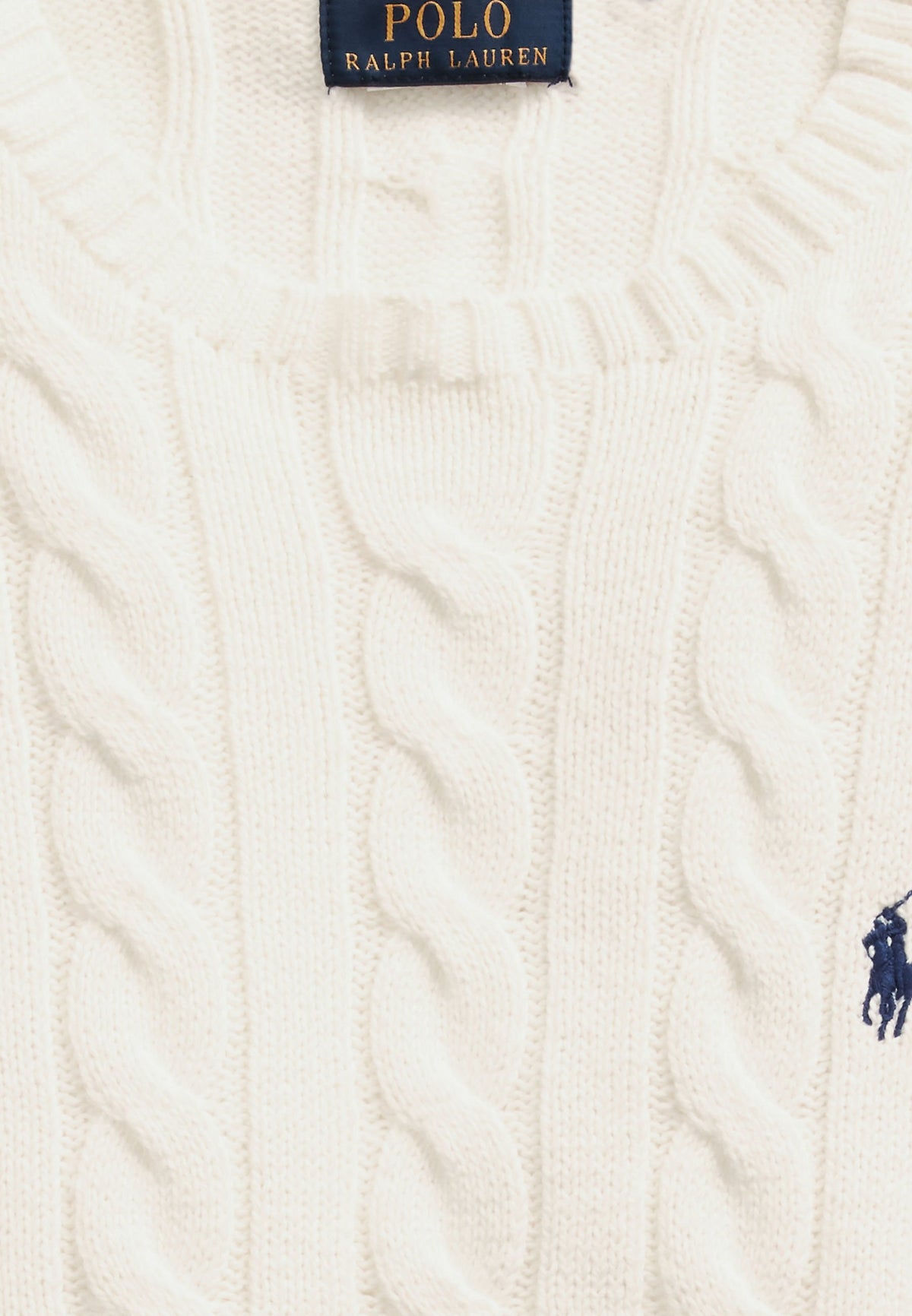 Polo Ralph Lauren Cable-Knit Sweater - Beige
