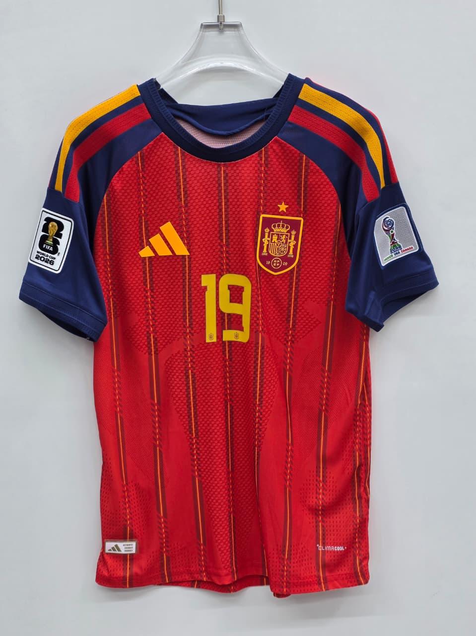 Spain Yamal WC26 Home Jersey - Player Version