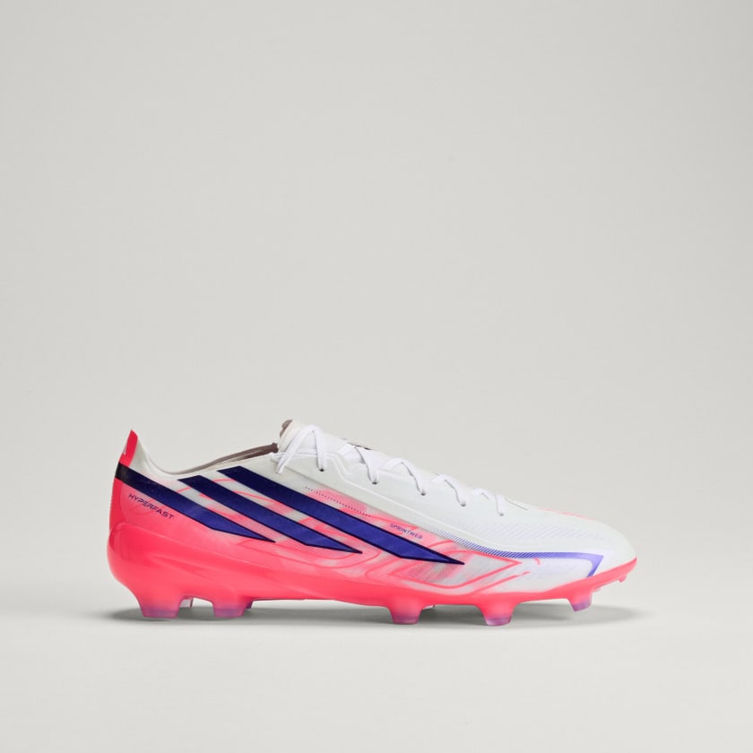 Adidas F50 Football Boots - White Pink Blue