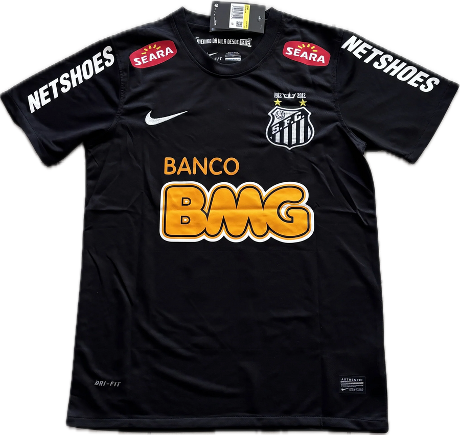 NEYMAR JR. SANTOS FC AWAY JERSEY 2011/12