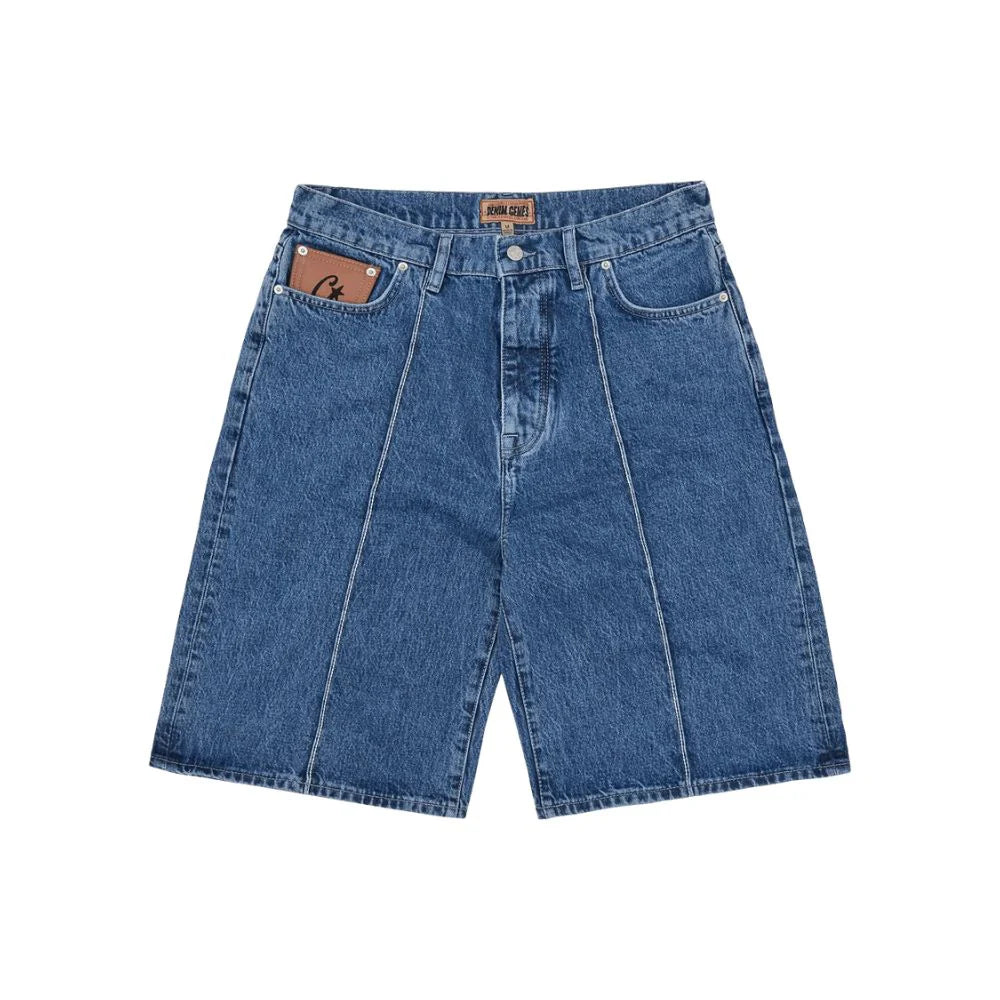 Corteiz Denim Jorts - Blue