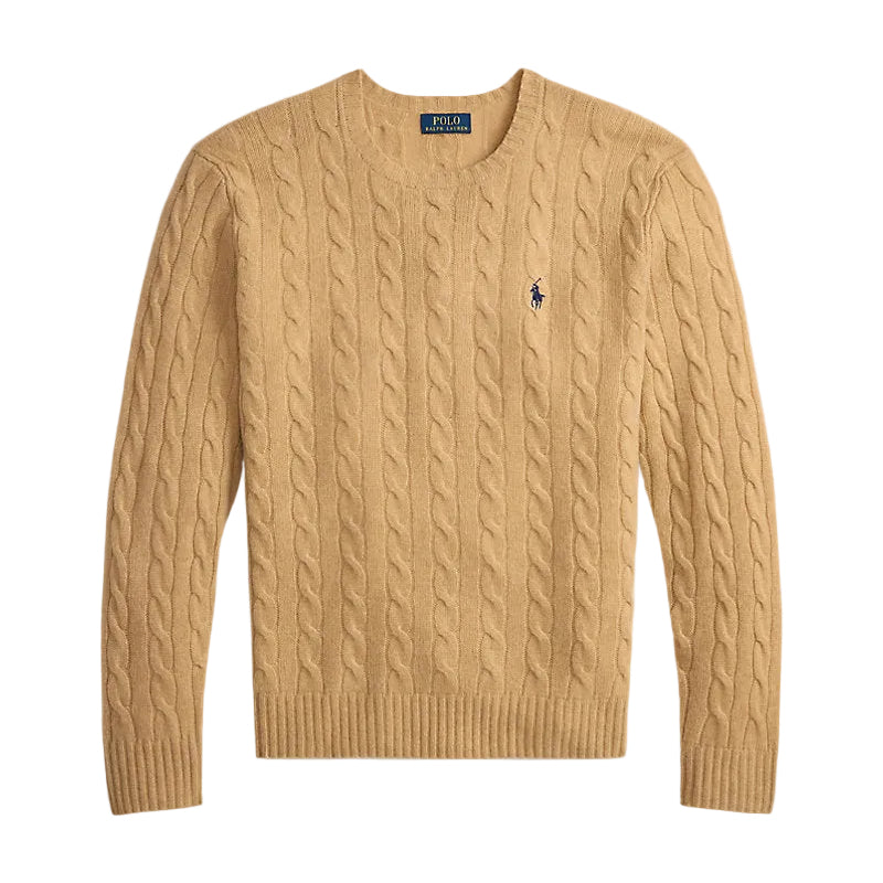 Polo Ralph Lauren Cable-Knit Sweater - Camel