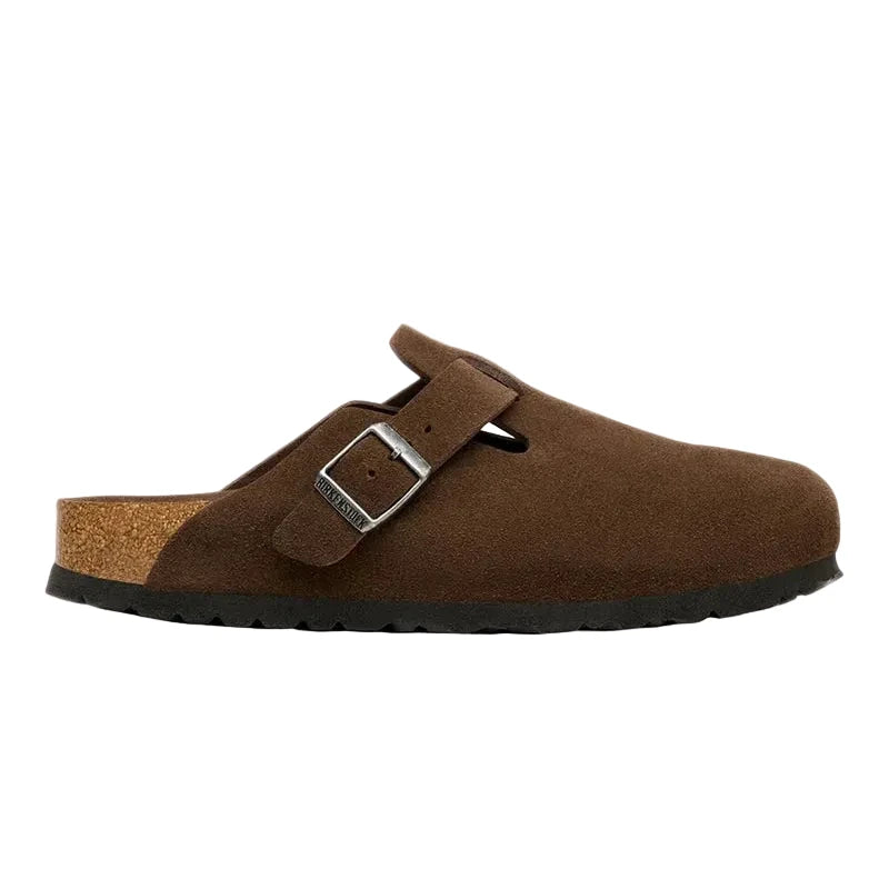 BIRKENSTOCK BOSTON SOFT FOOT BED - MOCHA