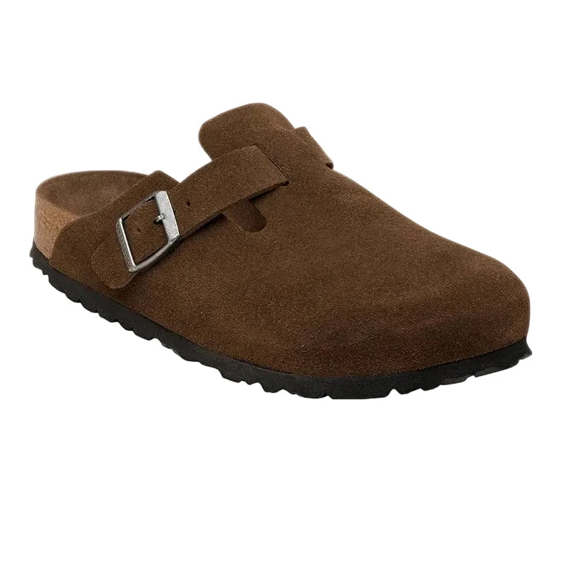BIRKENSTOCK BOSTON SOFT FOOT BED - MOCHA