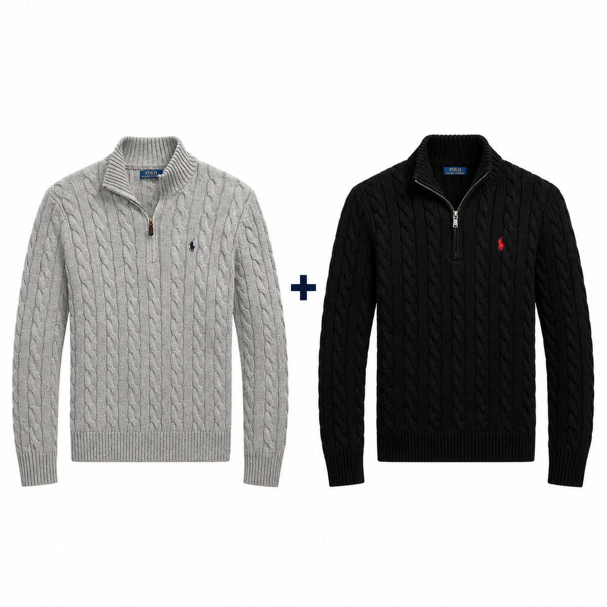 Polo Ralph Lauren Knit Bundle - "Grey/Black"