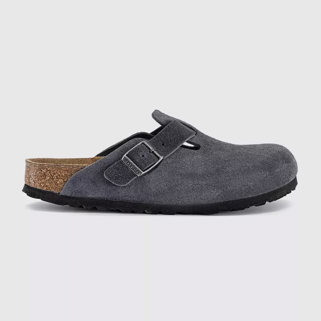 Birkenstock Boston Soft Footbed - Gray