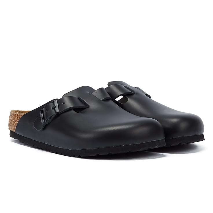 Birkenstock Boston Soft Footbed Black Leather clog - photo 2 of 2