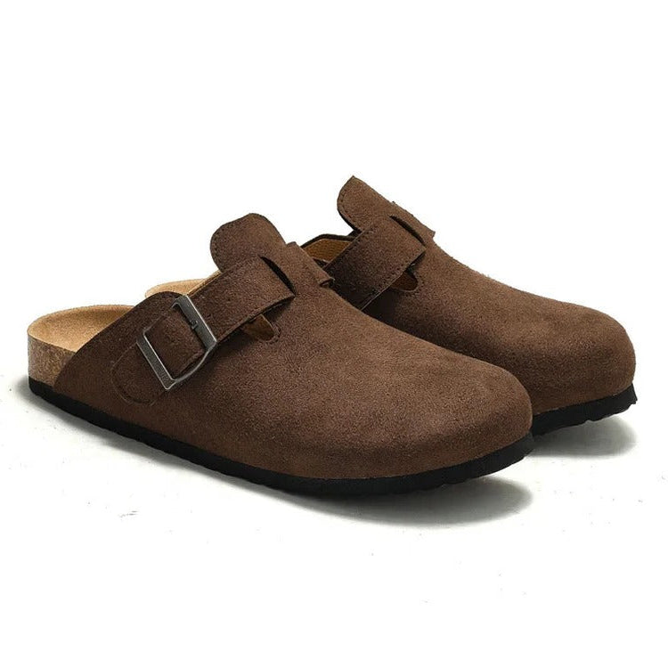 Birkenstock Boston Soft Footbed - Dark Brown