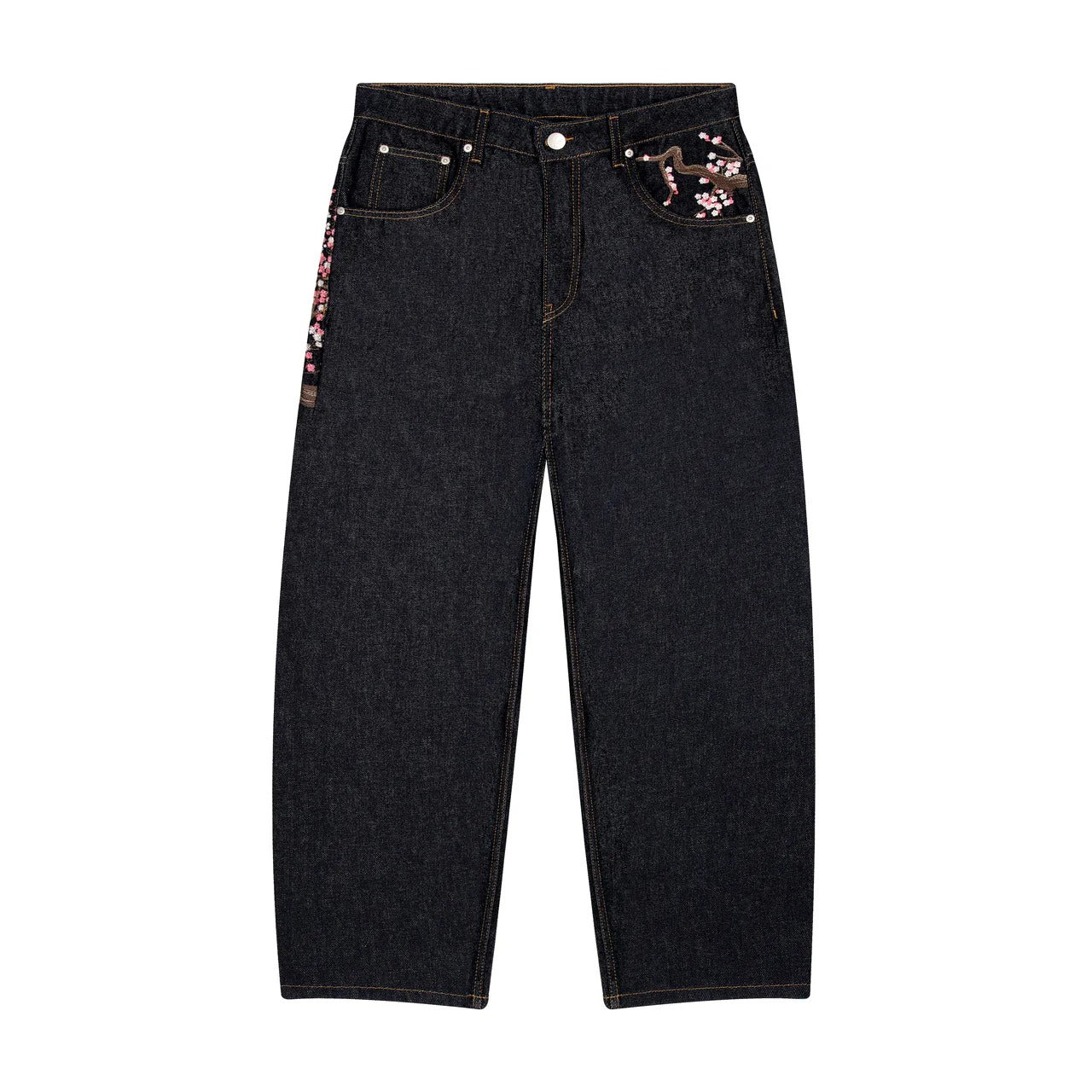 Derschutze "Cherry Blossom" Raw Denim Jeans
