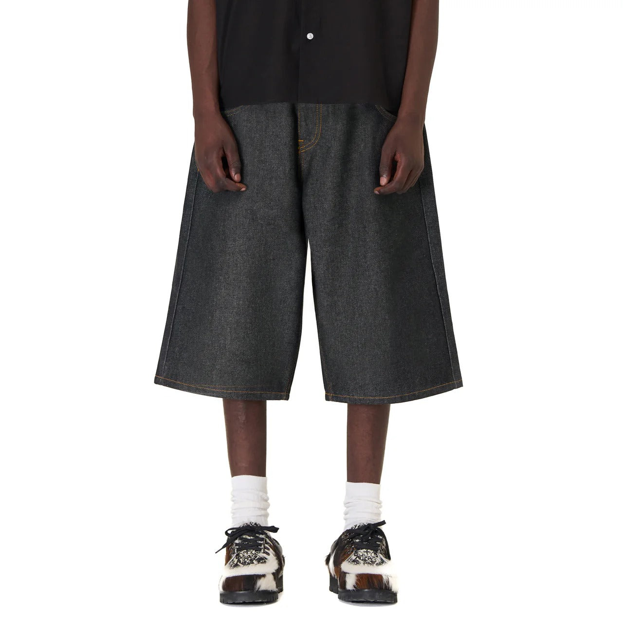 Derschutze "aziza" Black Raw Jorts