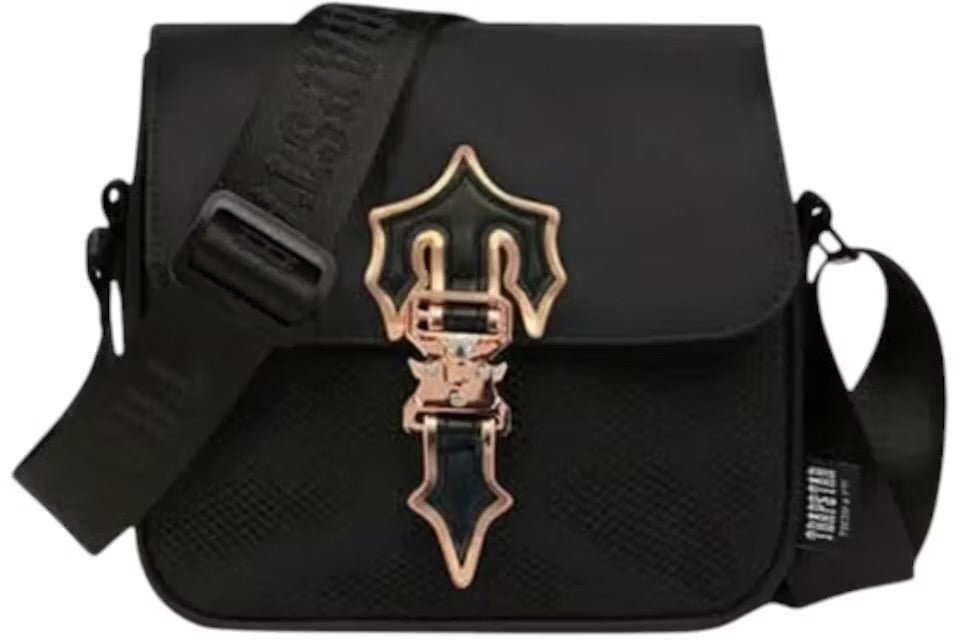 Trapstar x Central Cee T Bag "Black/Rose Gold" - CHEARTZ
