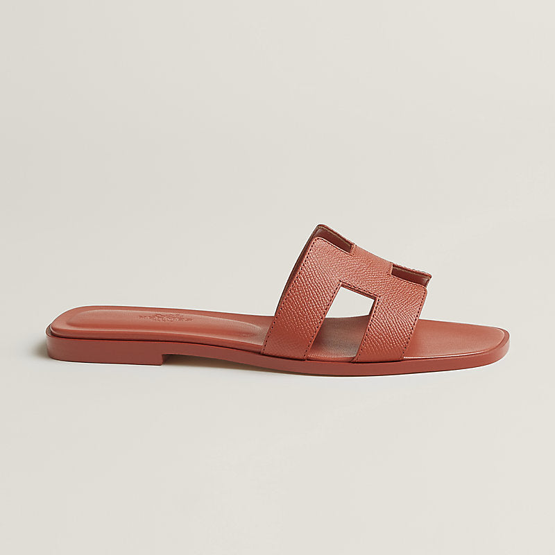 Hermes Oran Sandals - Brown