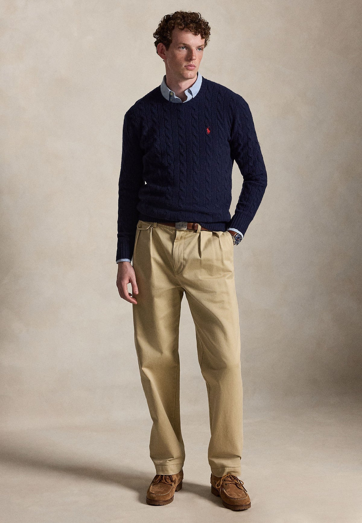 Polo Ralph Lauren Cable-Knit Sweater - Navy