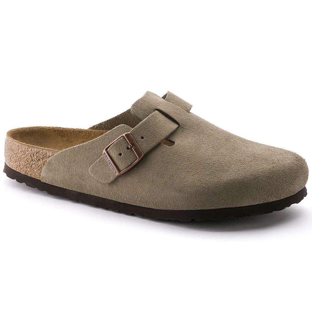 BIRKENSTOCK BOSTON SOFT FOOT BED - BEIGE