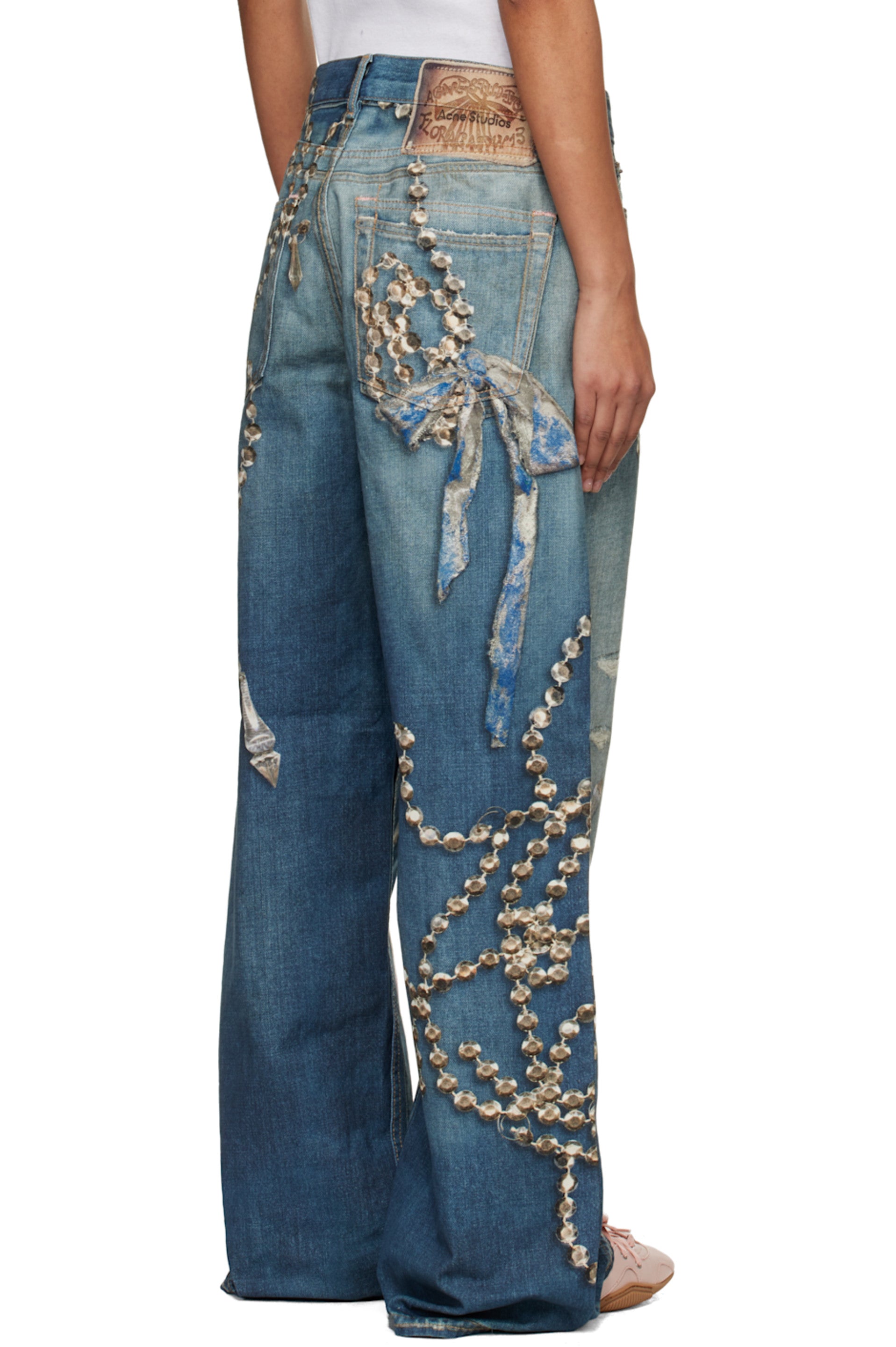 Acne Studios Trompe-l'œil 1981 jeans
