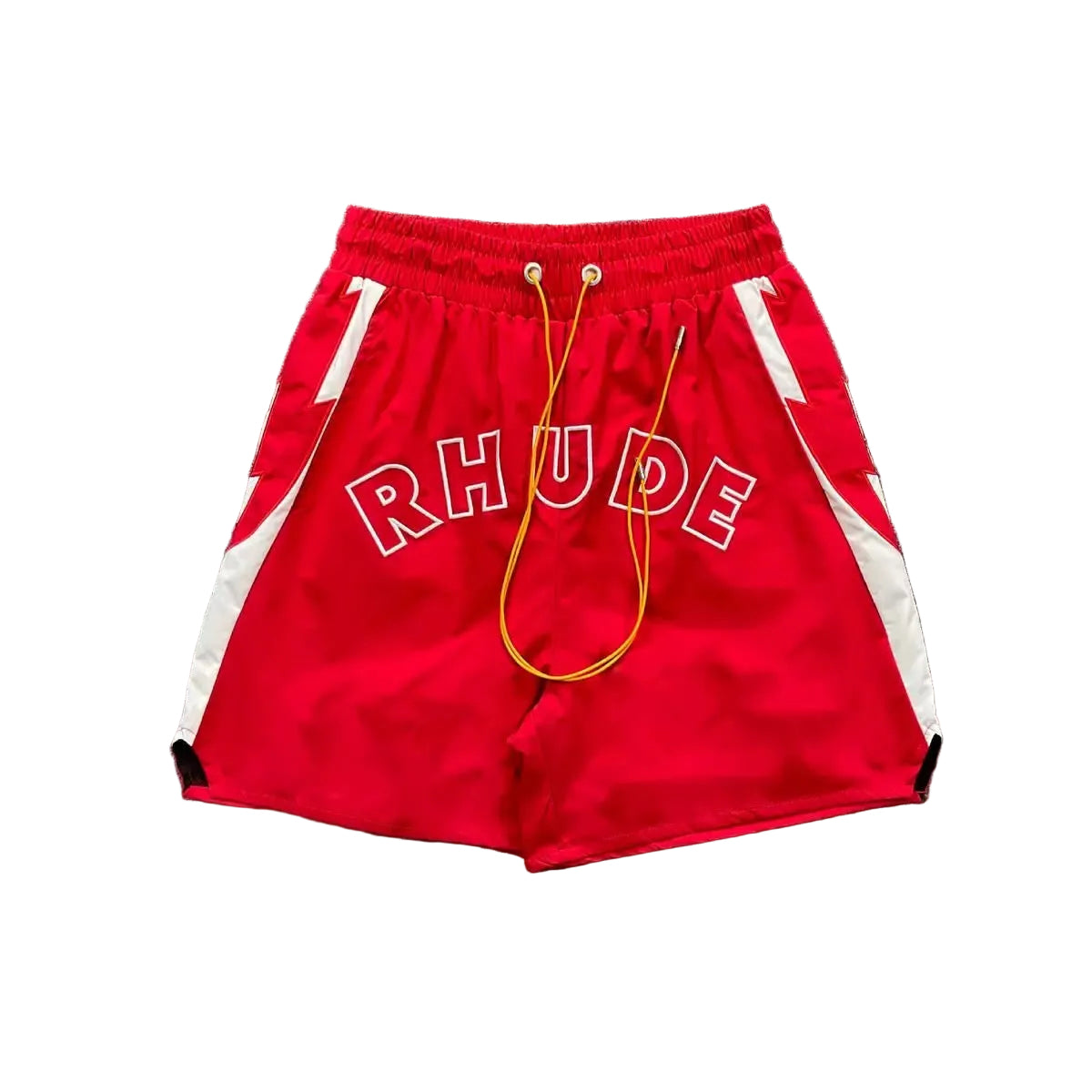 Rhude Lightning Shorts - Red