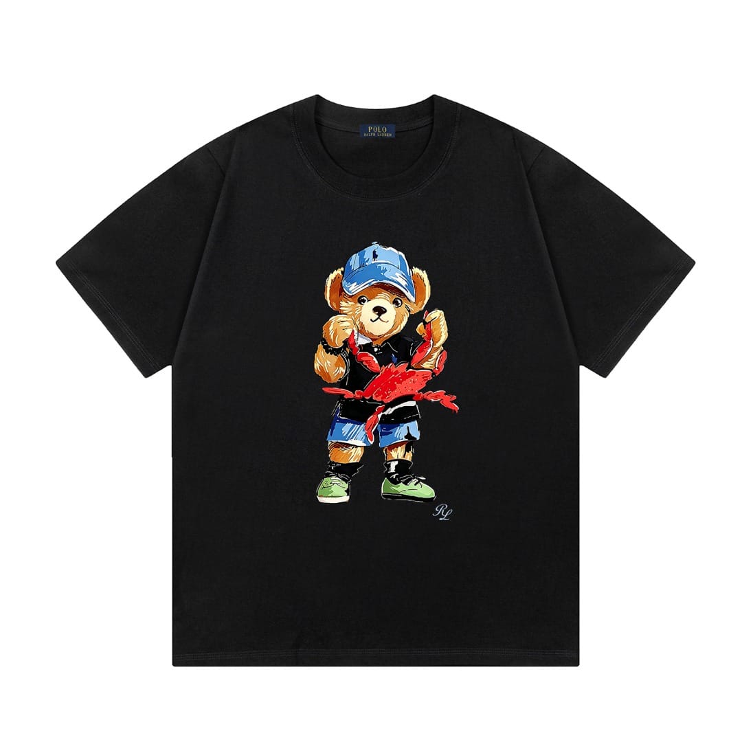Polo Ralph Lauren Bear T-Shirt - Black