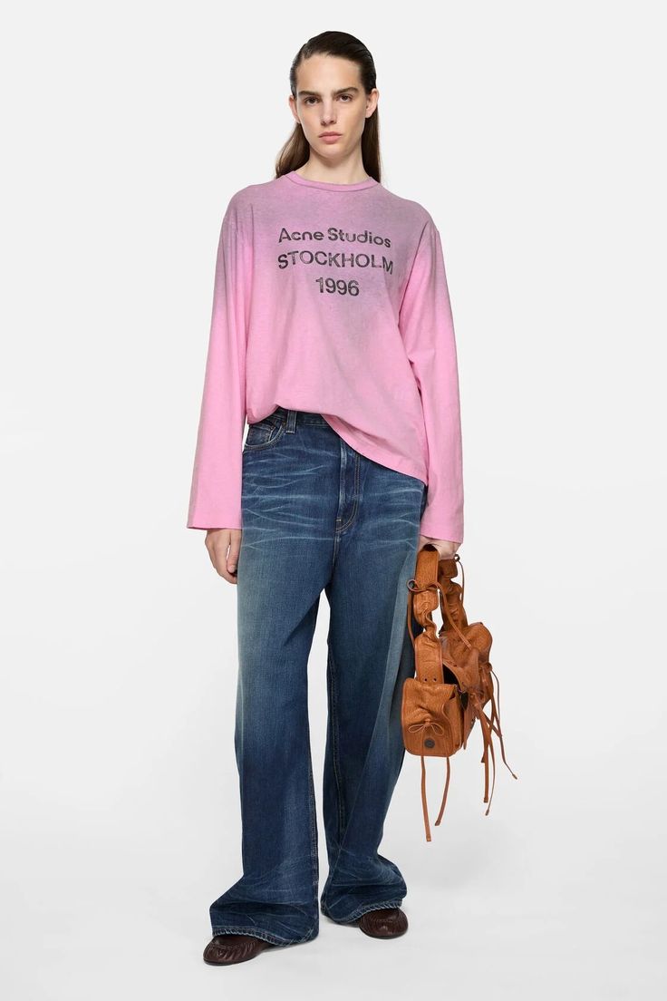 Acne Studios Stockholm 1996 Long Sleeve - Pink