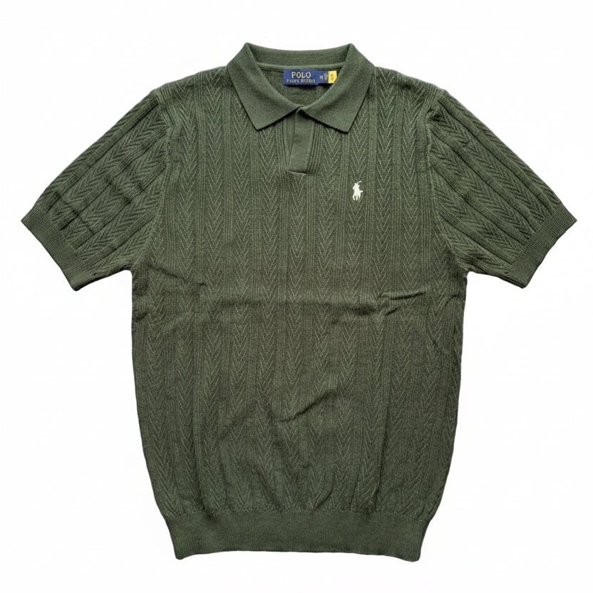 Polo Ralph Lauren Rib-Knit Collar Jumper