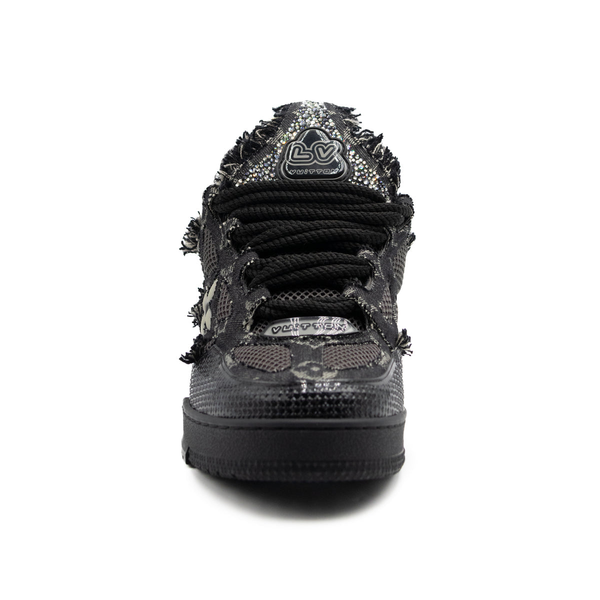 Lv Skate - Black Swarovski Monogram