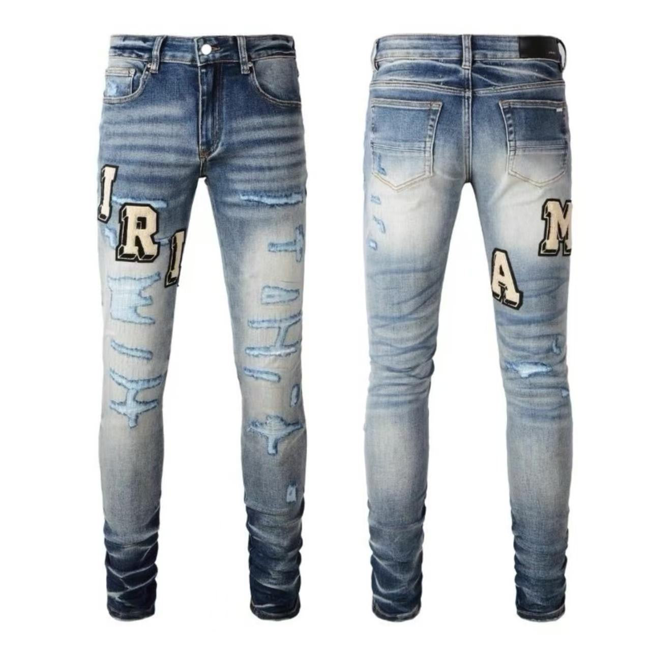 Amiri Jeans - Dark Washed Blue