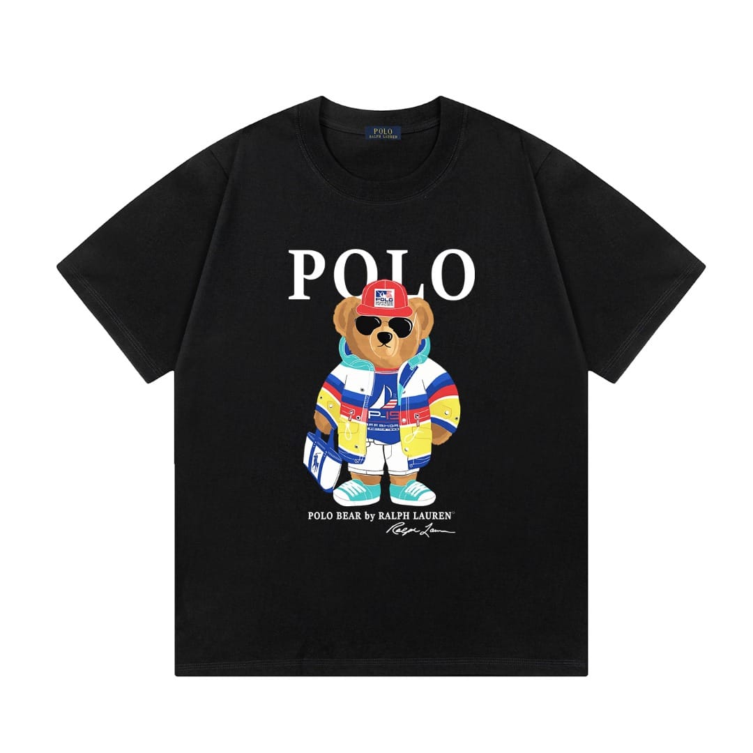 Polo Ralph Lauren Bear T-Shirt - Black