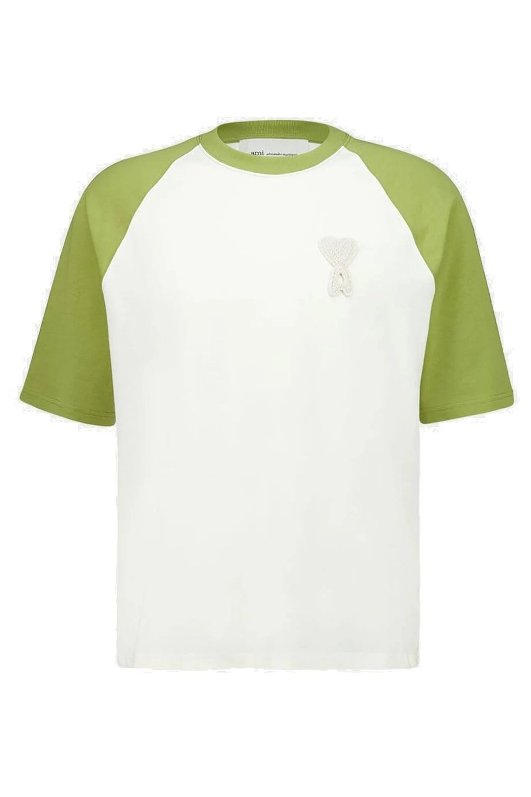 AMI Paris Raglan T-shirt - Green