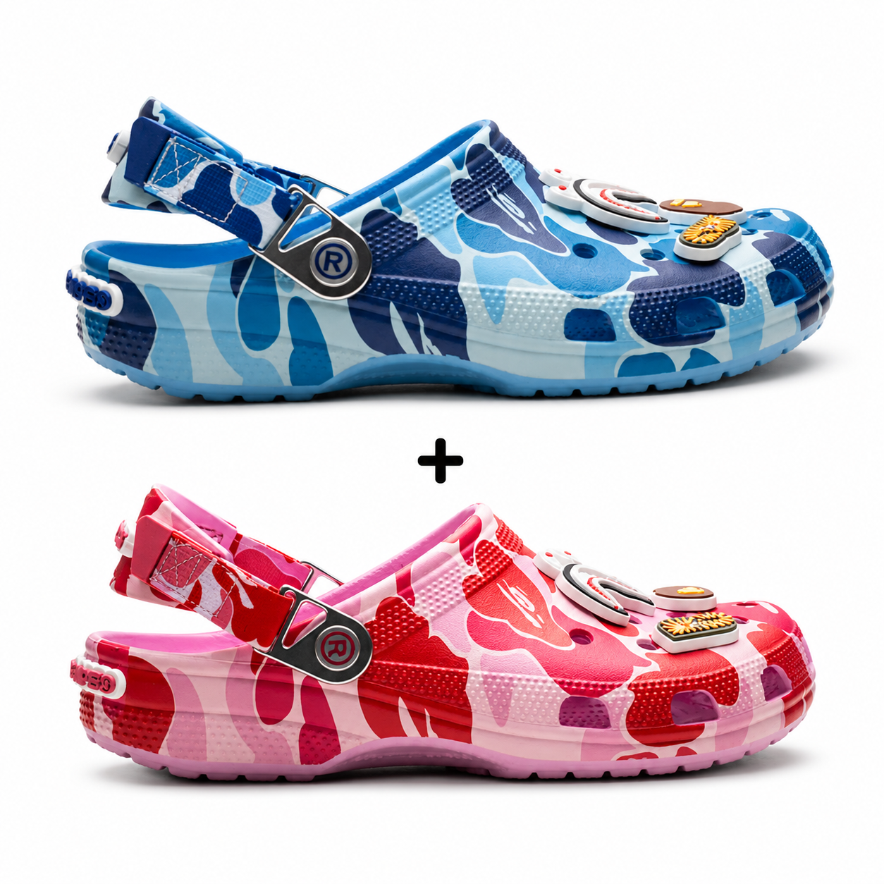 Bape Crocs Bundle - His & Hers