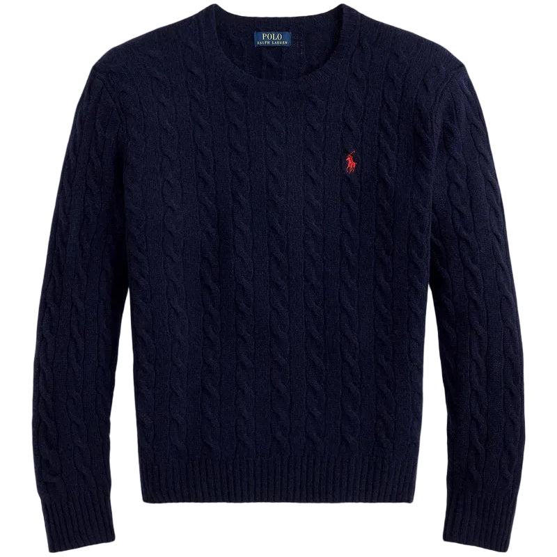 Polo Ralph Lauren Cable-Knit Sweater - Navy