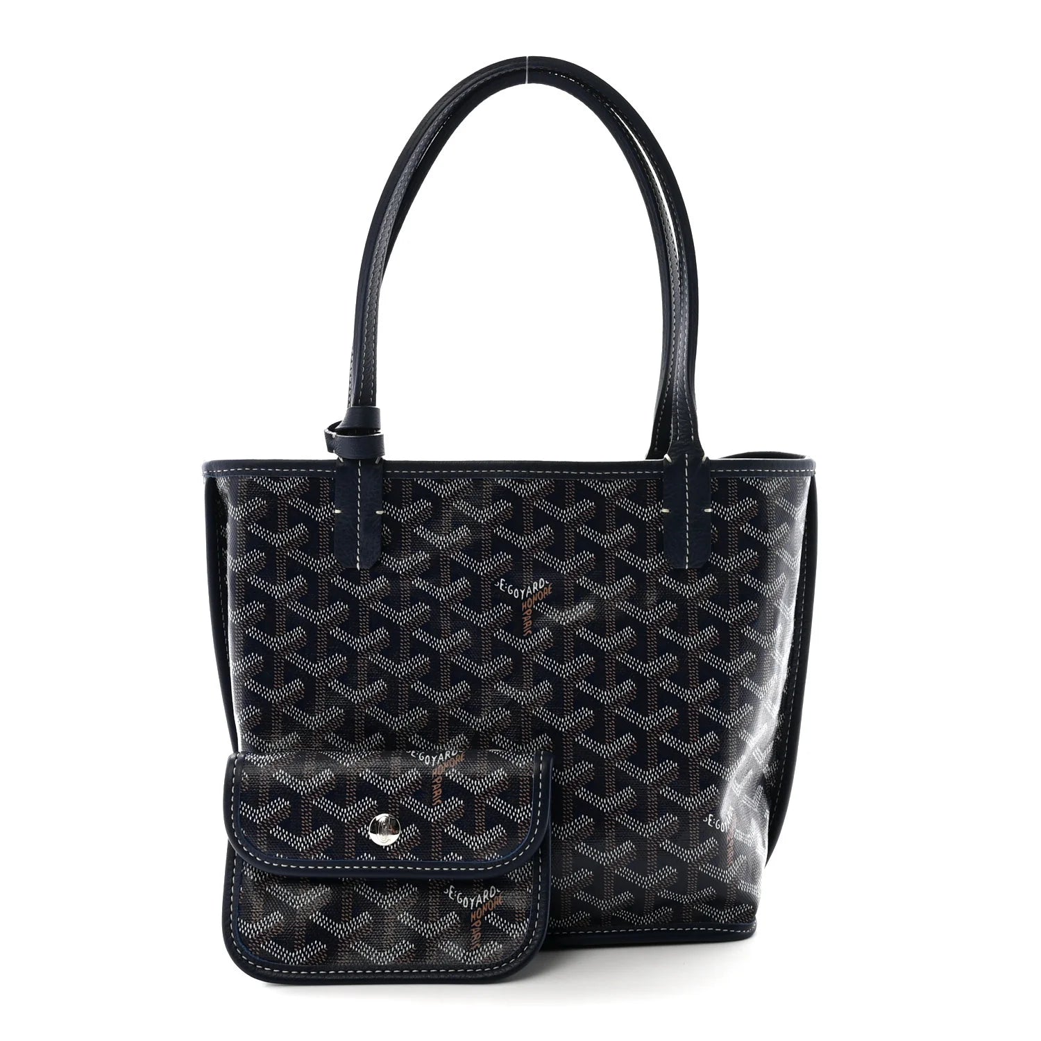 Goyard Mini Anjou Tote Bag - Black