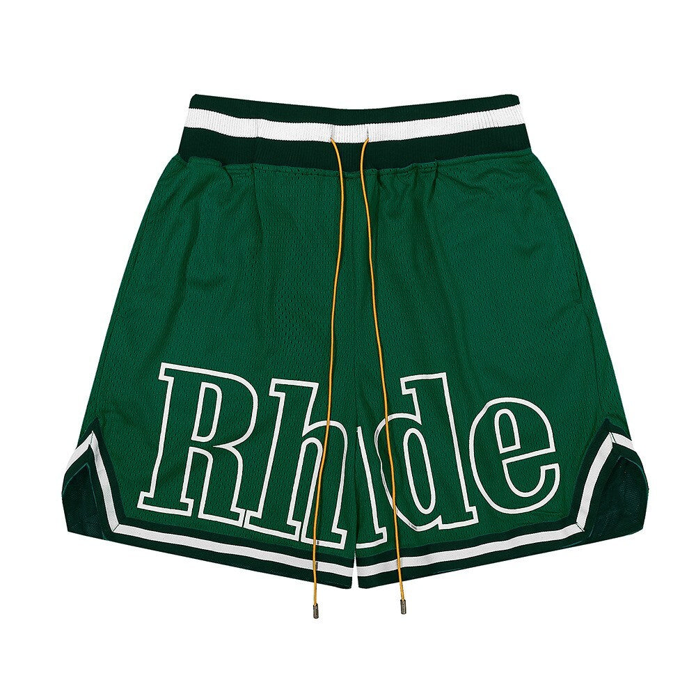 Rhude Court Shorts - Green