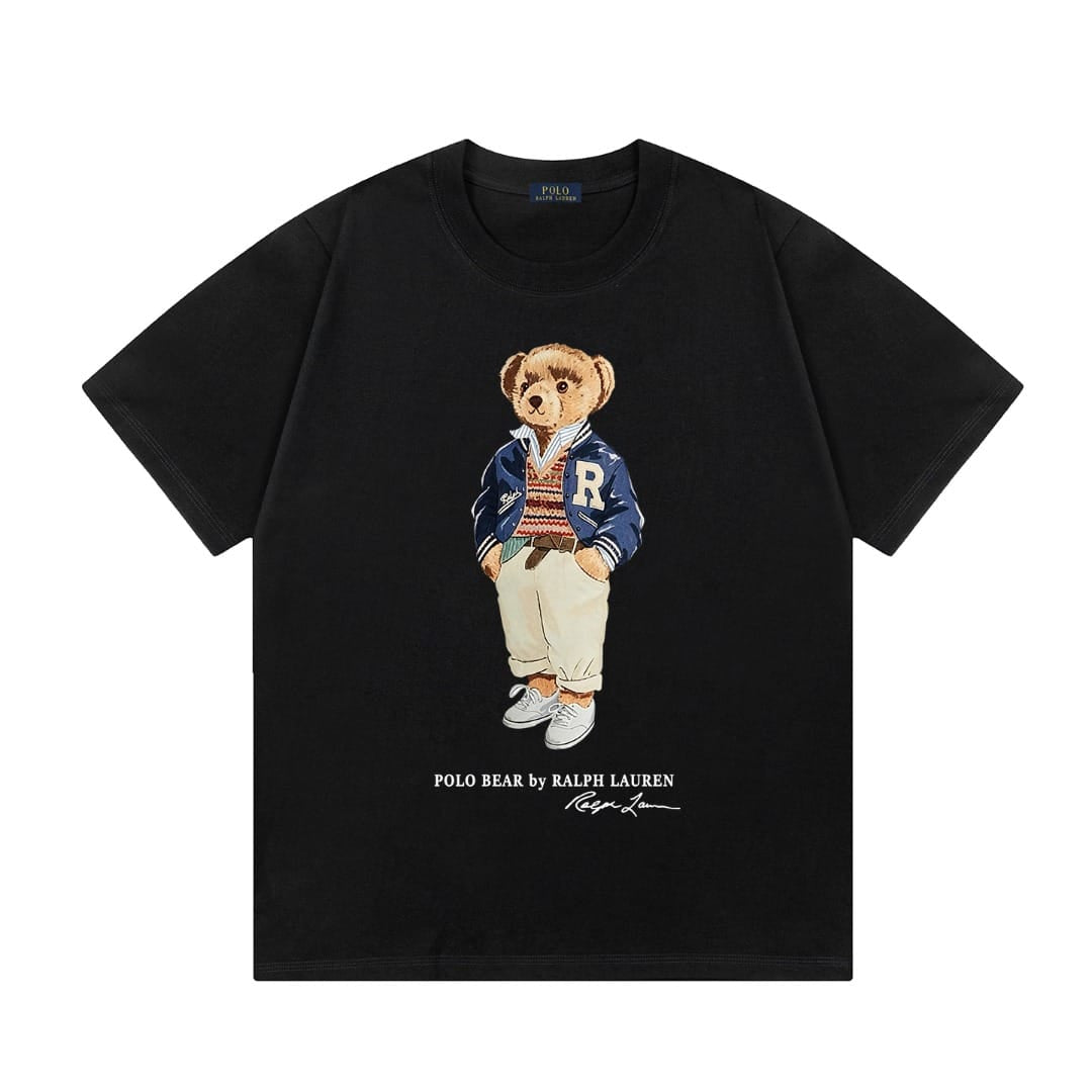 Polo Ralph Lauren Bear T-Shirt - Black