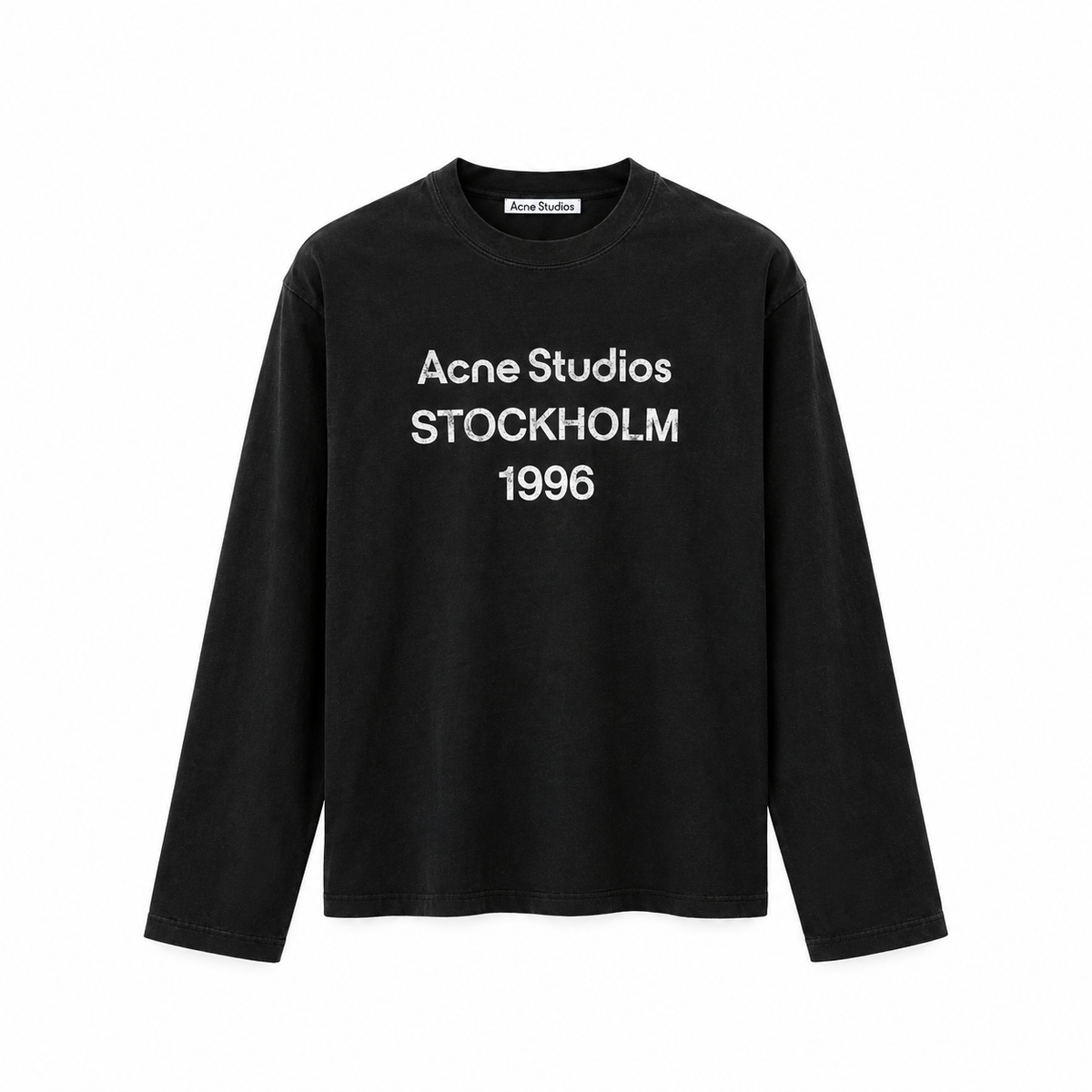 Acne Studios Stockholm 1996 Long Sleeve - Black