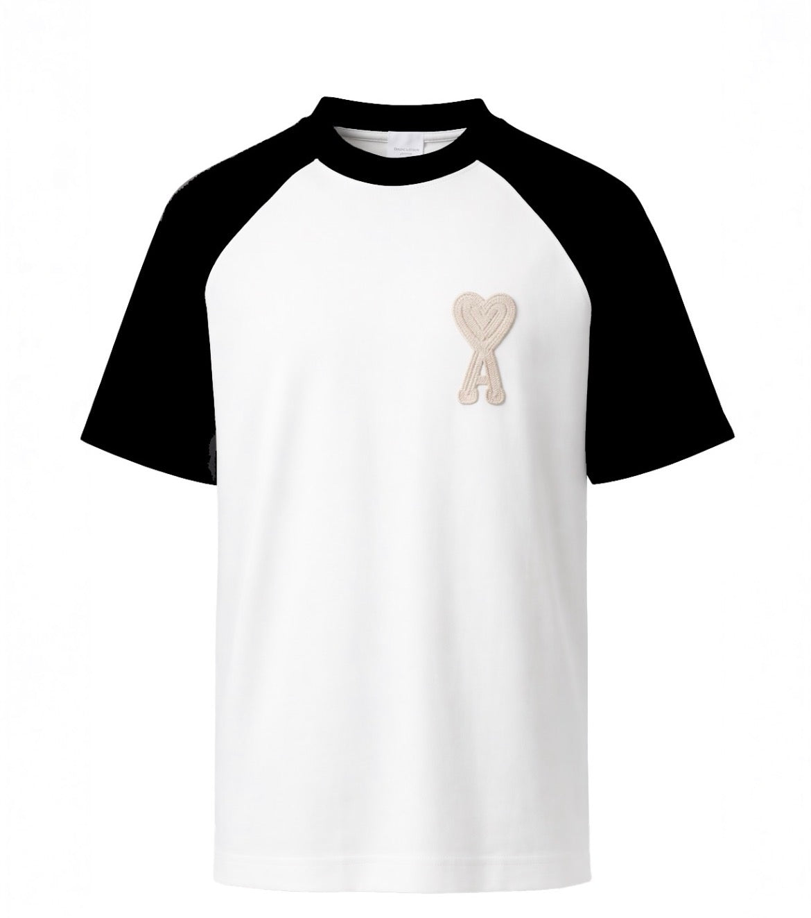 AMI Paris Raglan T-shirt - Black