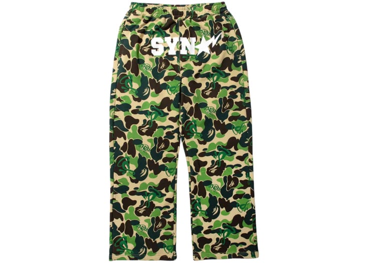 Syna World x Bape Full Set - Camo Green
