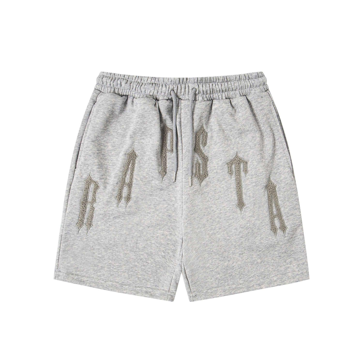 Trapstar Arch Chenille 2.0 Shorts - Grey