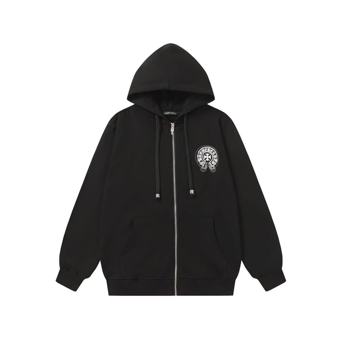 Chrome Hearts Zip Up Jacket - Black