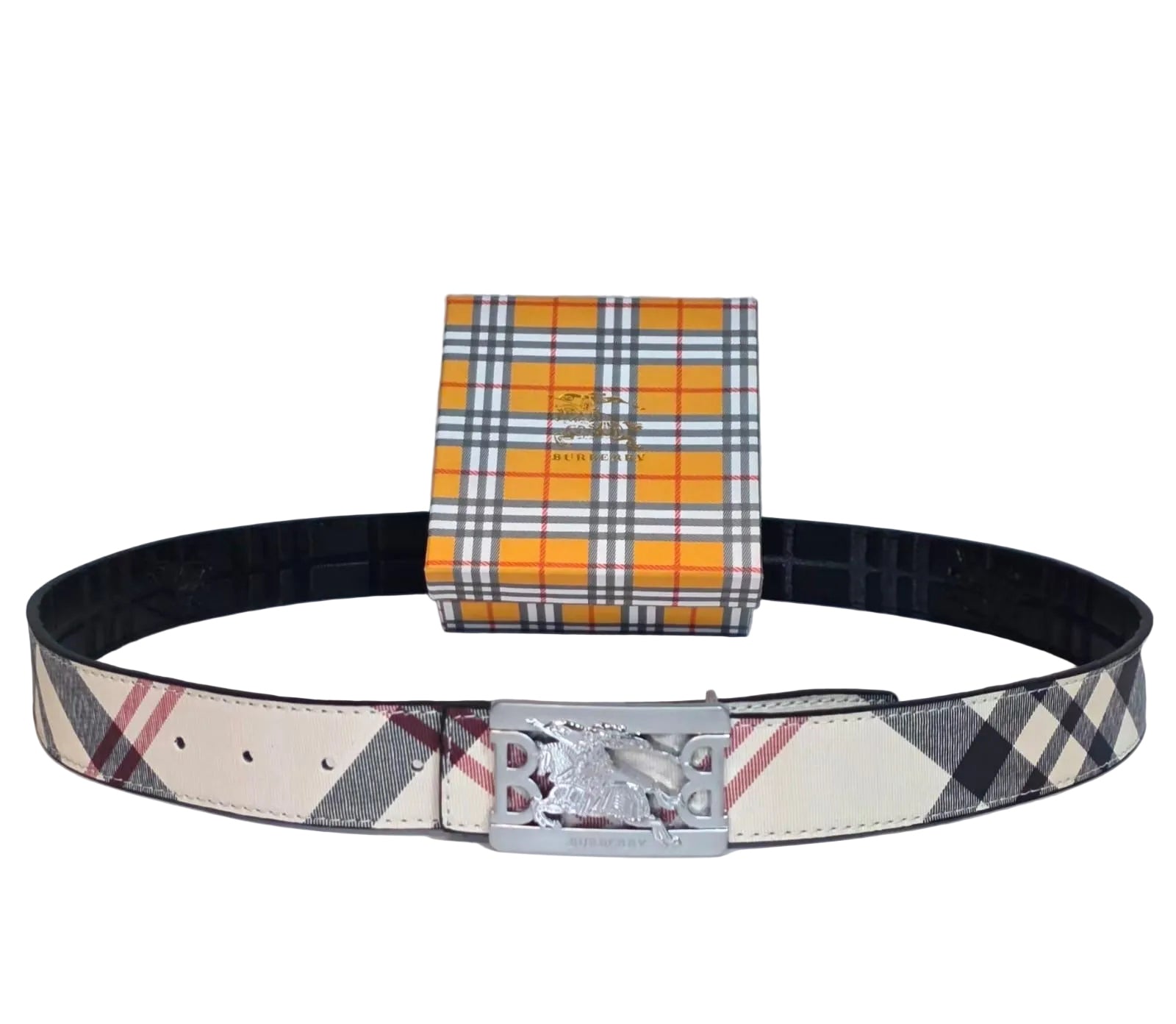 Burberry Belt - “White”