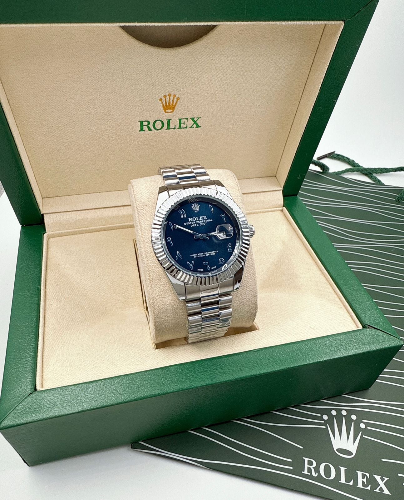 Rolex Datejust 41 Blue Dial - Arabic Numerals