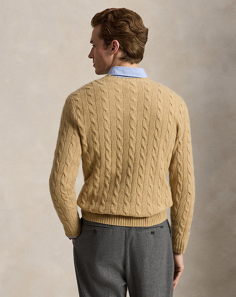 Polo Ralph Lauren Cable-Knit Sweater - Camel