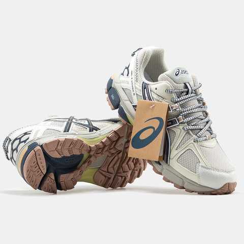ASICS GEL-Kahana 8 White Blue Pink sneakers - detail angle view