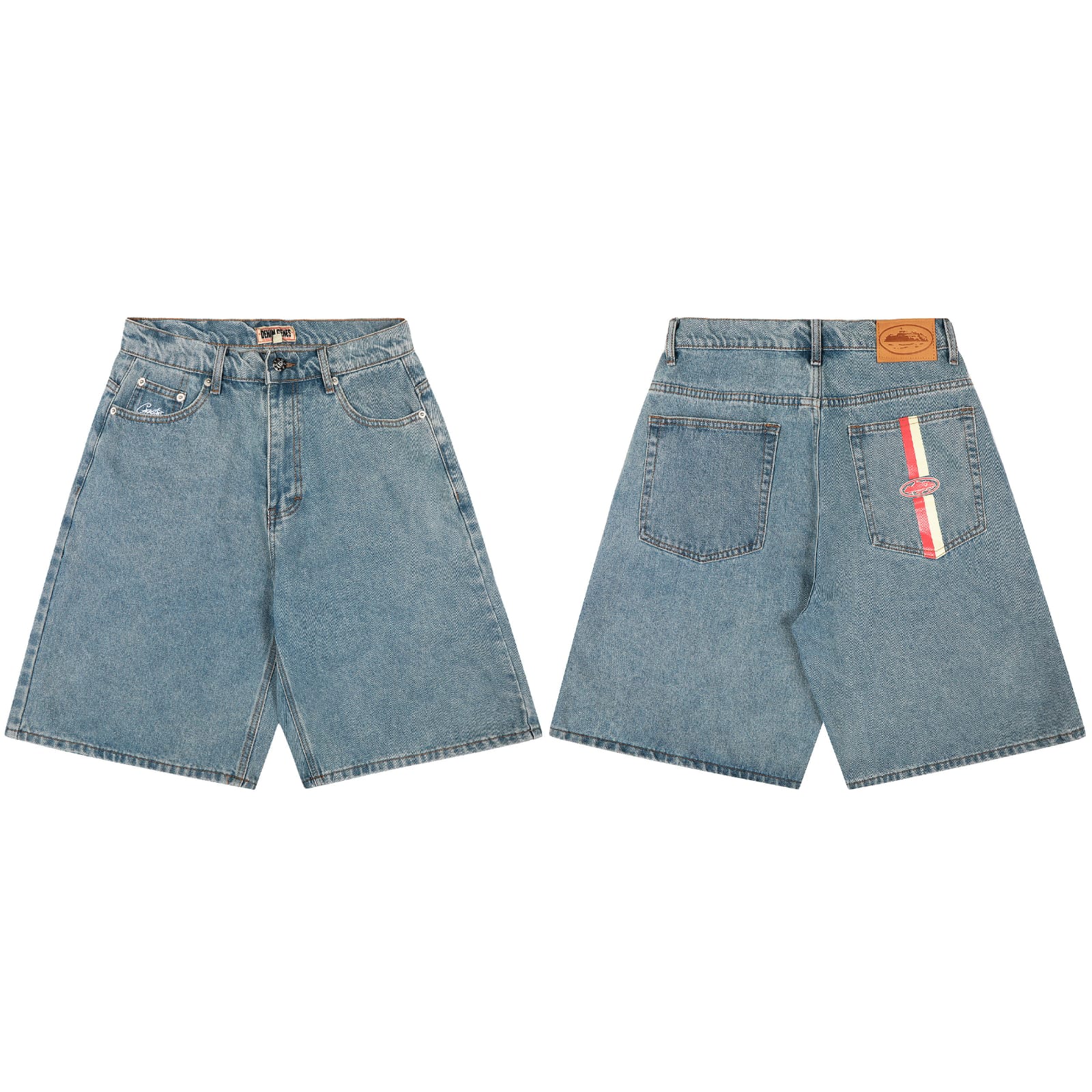 Corteiz C-Star Denim Jorts