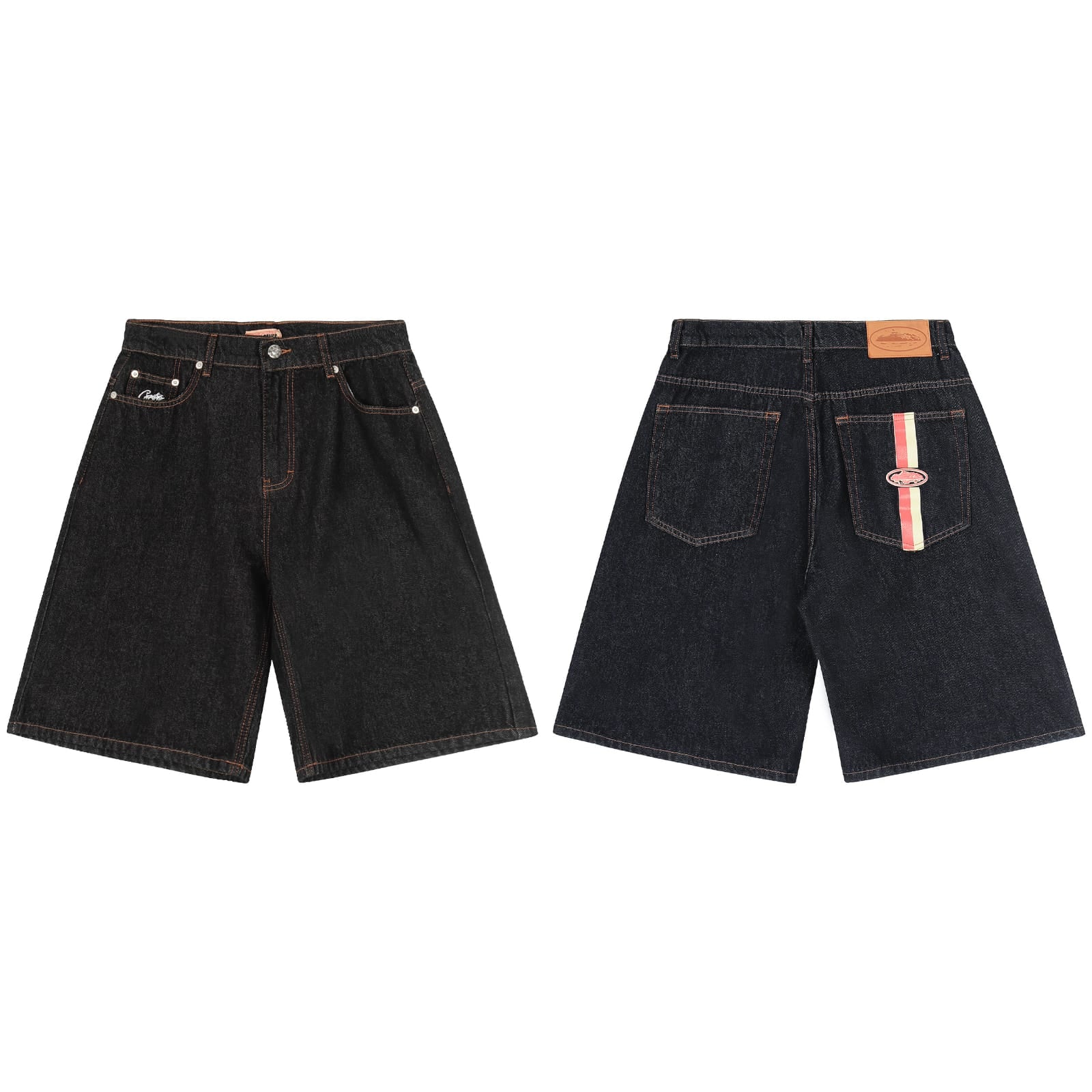 Corteiz C-Star Denim Jorts