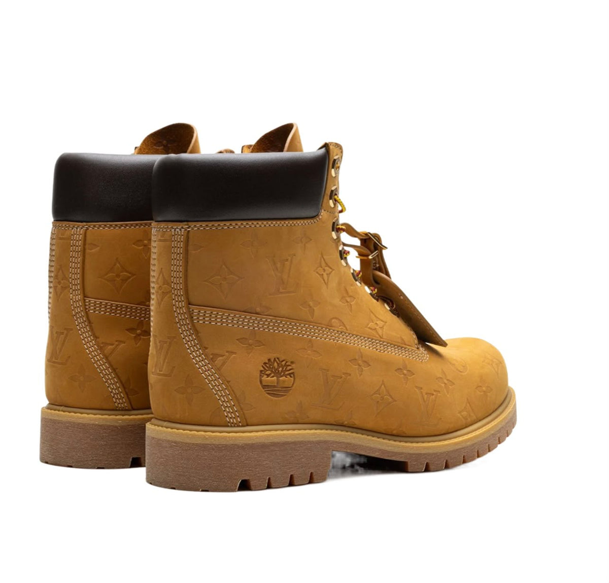 LV x Timberland Premium 6 Monogram Waterproof Brown - detail